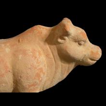 Terracotta figure of a beef